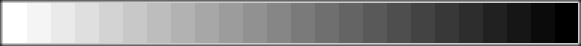 Monitor calibration bar